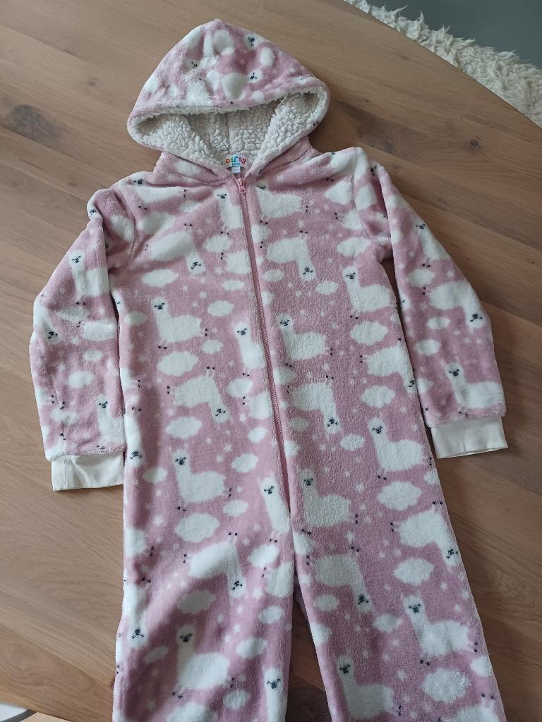 Onesie roze 7-8 jaar, Ophalen of Verzenden, Gebruikt, Meisje, Overige typen