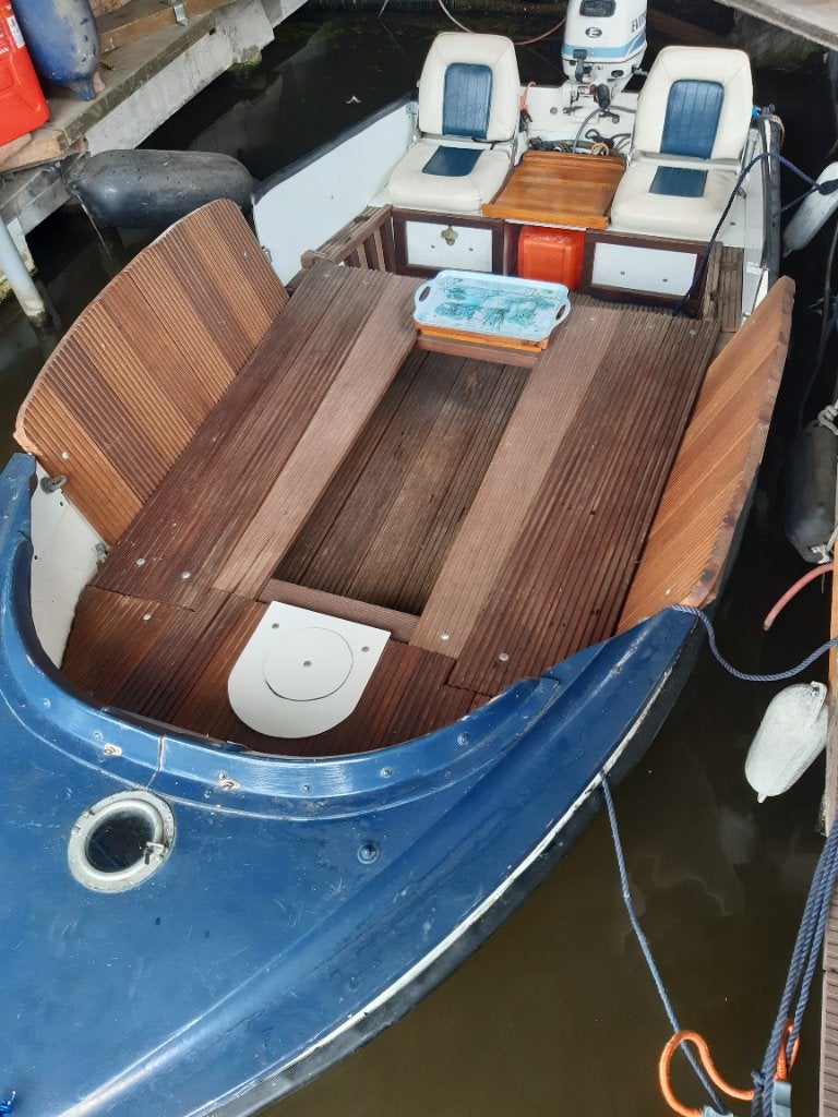 Kleine sloep 4m, Hobby en Vrije tijd, Ophalen, Gebruikt