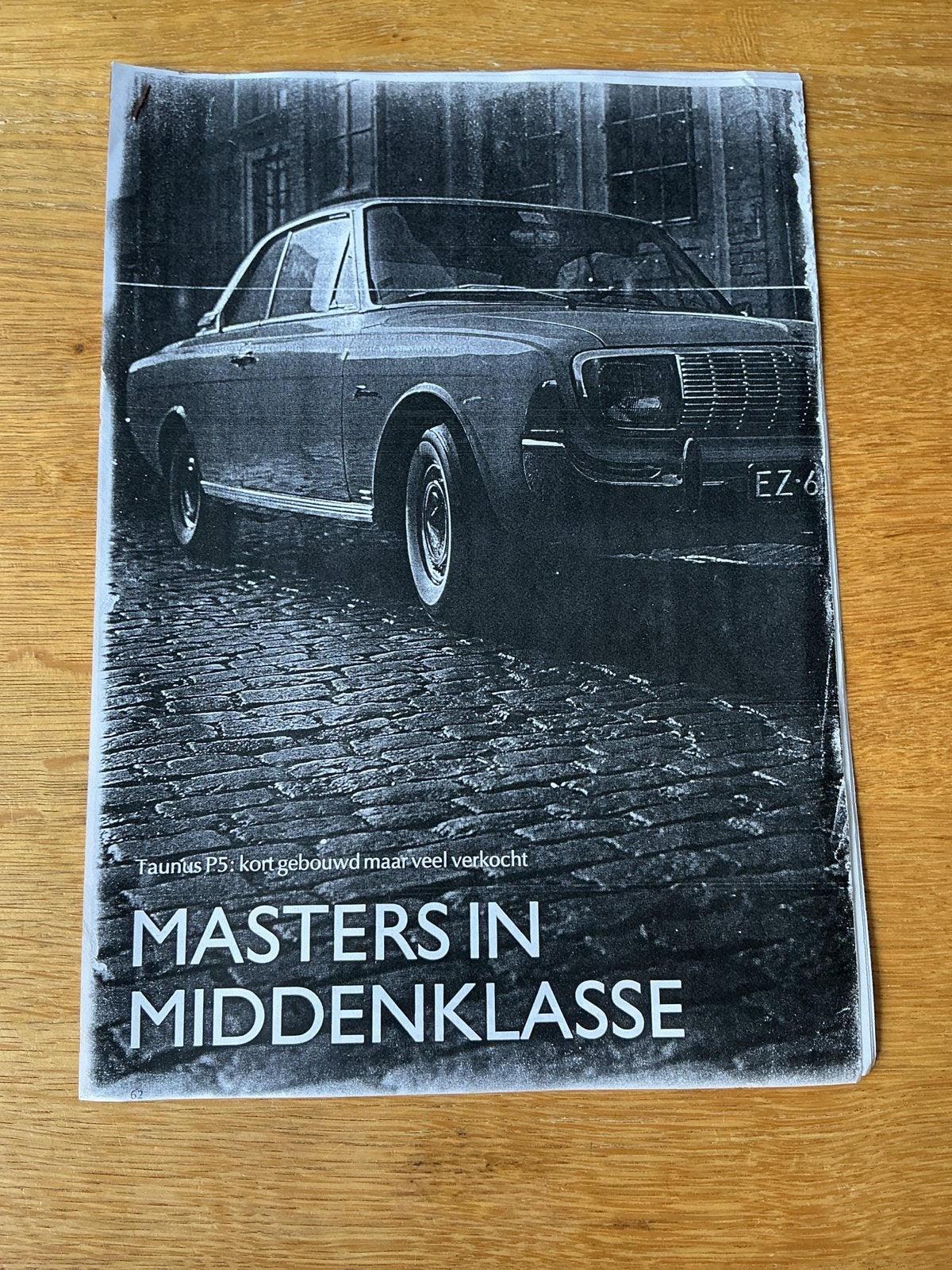 Masters in Middenklasse Ford- Taunus 17m en 20mP5, Ophalen of Verzenden, Gelezen, Ford