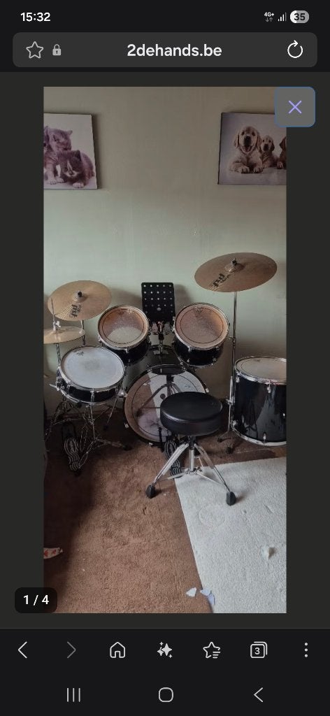 Drumstel, Ophalen, Gebruikt, Overige merken