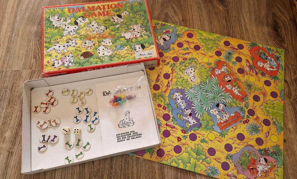 Disney 101 Dalmatiërs bordspel, Hobby en Vrije tijd, Gezelschapsspellen | Bordspellen, Vijf spelers of meer, Ophalen of Verzenden