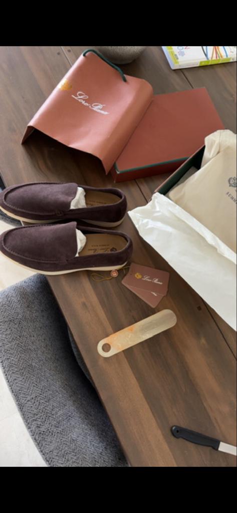 Loro Piana Summer Walk Loafers Maat 43 - Zo goed als nieuw, Ophalen of Verzenden, Zo goed als nieuw, Bruin, Loafers