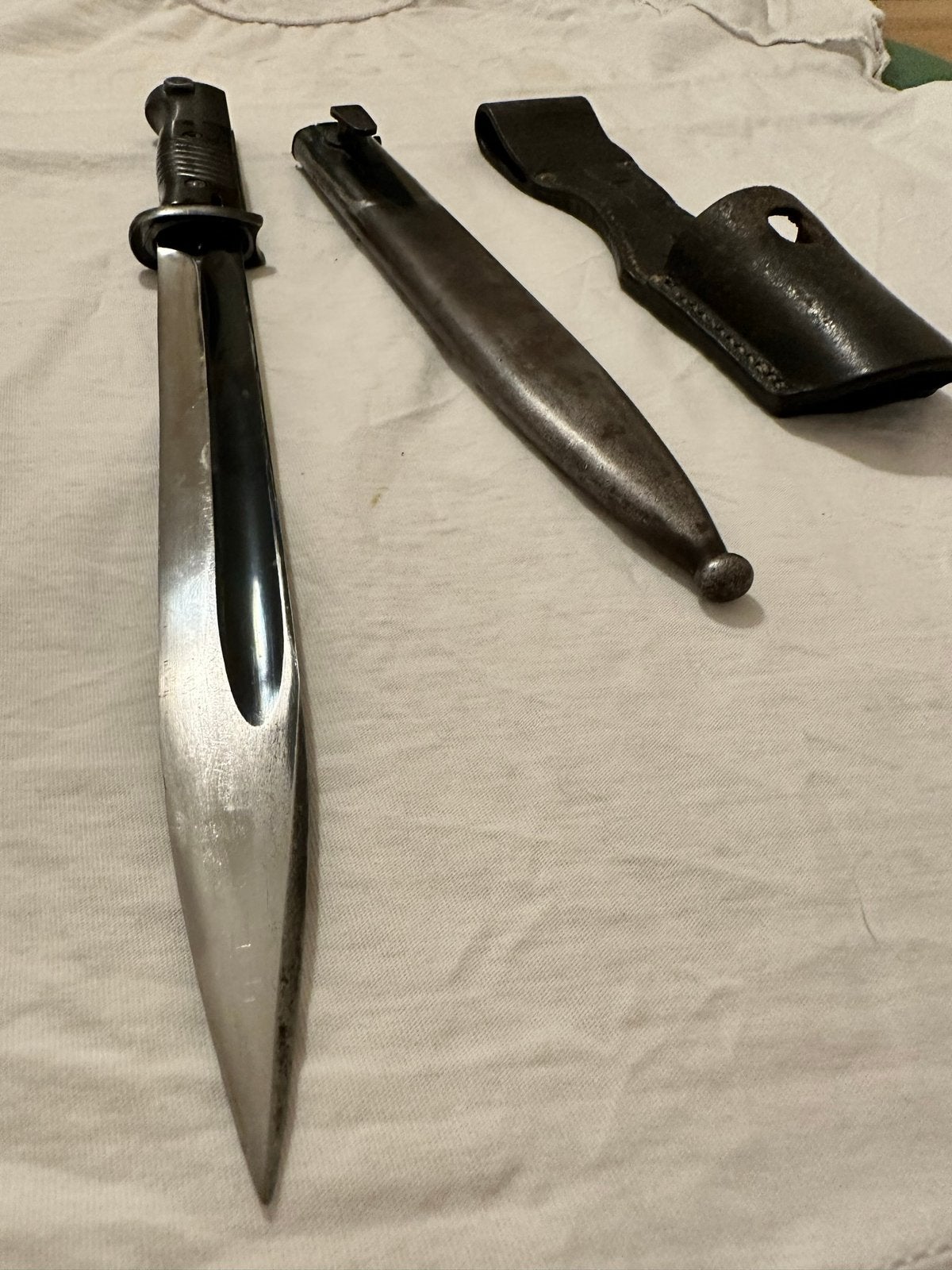 Bajonet K98, Verzamelen, Ophalen of Verzenden, Landmacht, Duitsland, Mes of Dolk