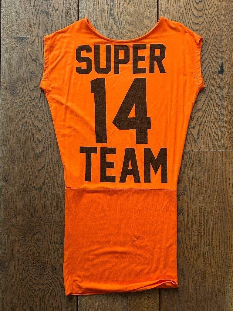 SUPERTRASH top / tuniek / jurk 128-140, Verzenden, Zo goed als nieuw, Meisje, Jurk of Rok