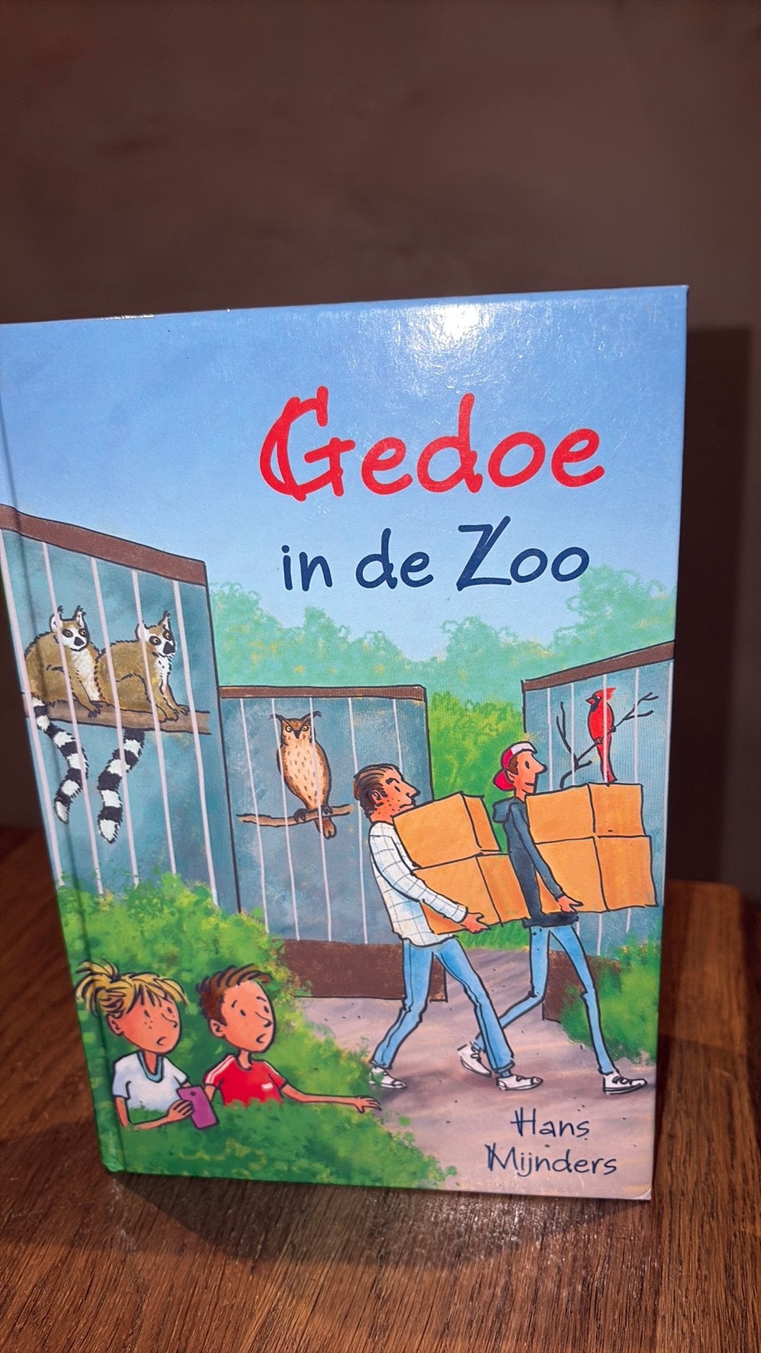 Hans Mijnders - Gedoe in de zoo, Ophalen of Verzenden, Zo goed als nieuw, Hans Mijnders