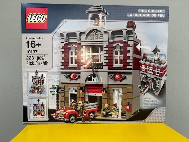 Lego 10197 Fire Brigade, Kinderen en Baby's, Speelgoed | Duplo en Lego, Lego, Nieuw, Architecture, Ophalen of Verzenden