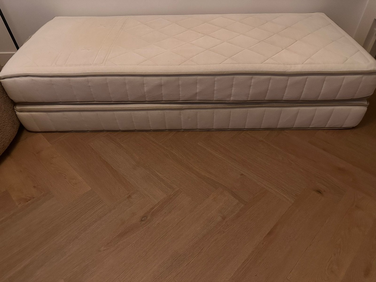 Auping Maestro matrassen 90x210 medium en firm, Gebruikt, 90 cm, Eenpersoons, 210 cm