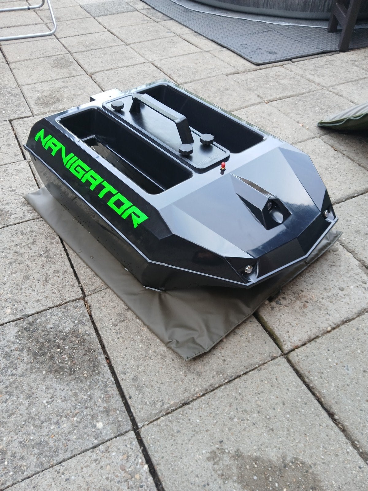 Navigator + toslon tf640, Watersport en Boten, Hengelsport | Karpervissen, Ophalen, Zo goed als nieuw, Overige typen
