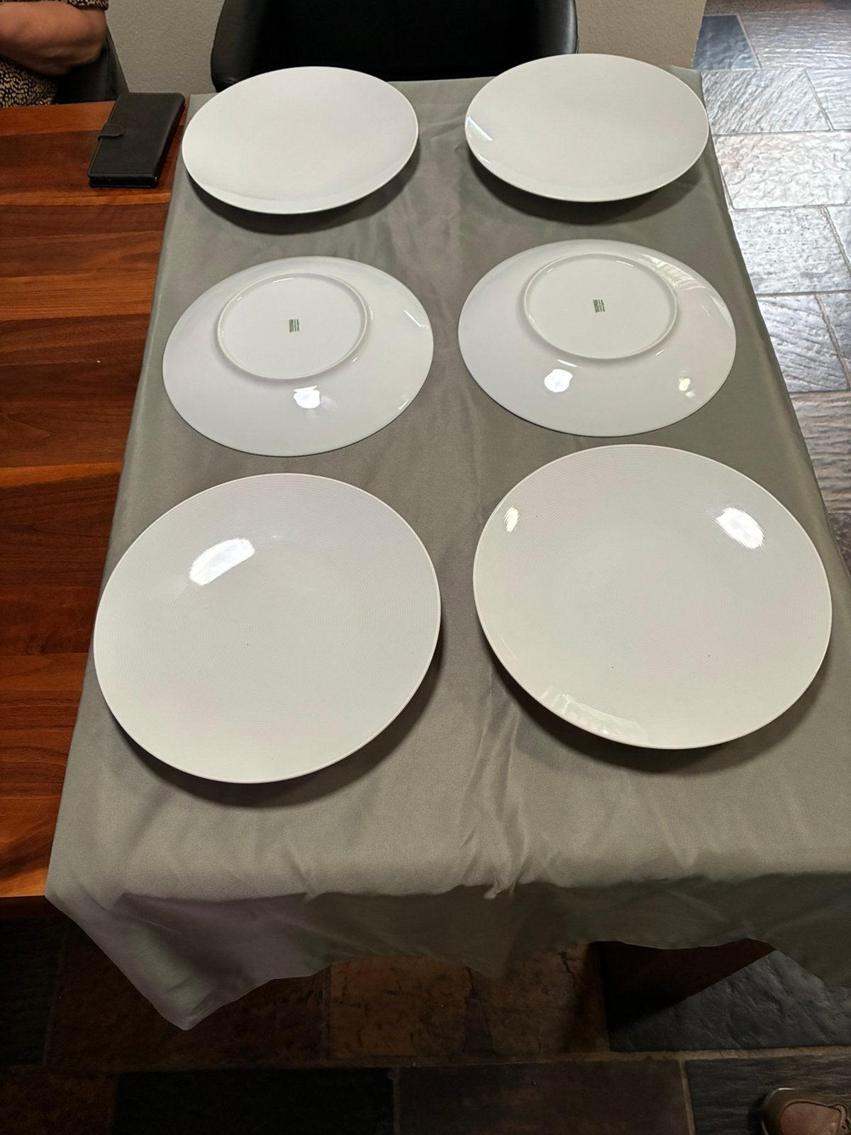Te koop 6 porseleinen Thomas diner borden, Huis en Inrichting, Ophalen of Verzenden, Bord(en), Overige stijlen, Glas