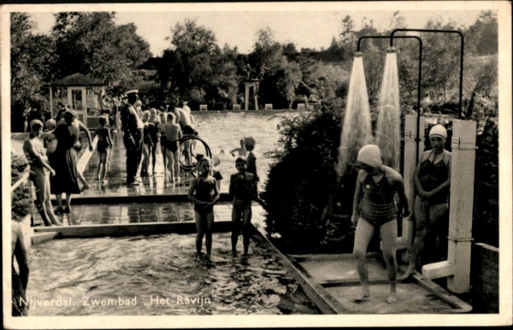 NIJVERDAL, KVR5-600 zwembad, Verzenden, 1960 tot 1980, Gelopen, Overijssel