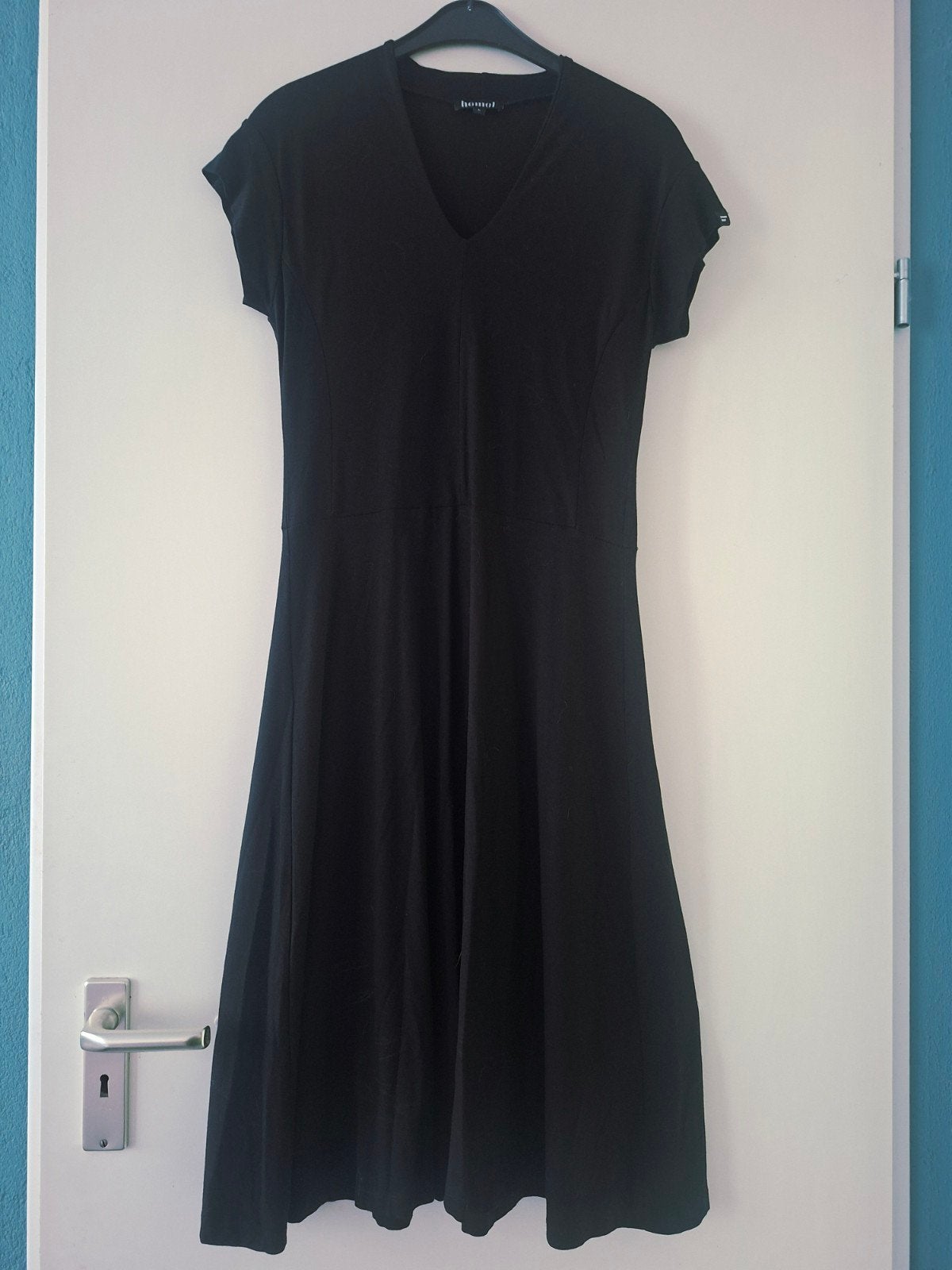 Hemel Dress jurk zwart a lijn L, Kleding | Dames, Verzenden, Zwart, Gedragen, Onder de knie