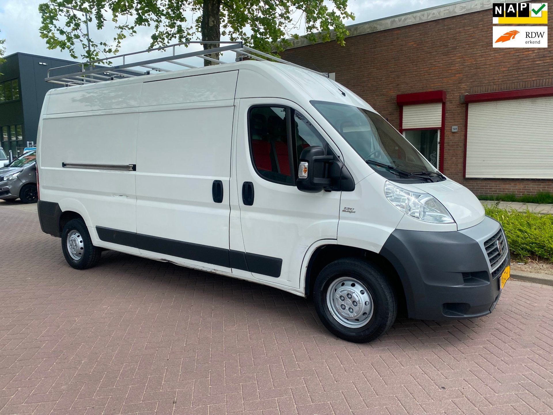 Fiat Ducato 33 2.3 MultiJet LH2 Gran Volume / 42.108 KM NAP, Auto's, Bestelauto's, Voorwielaandrijving, Euro 5, Stof, Gebruikt