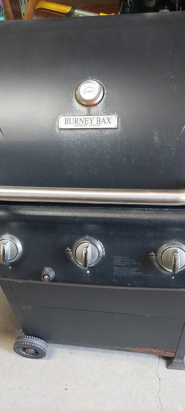 Gratis op te halen een Burney Bax Gas BBQ, Ophalen, Gebruikt, Burney Bax Outdoor Cooking