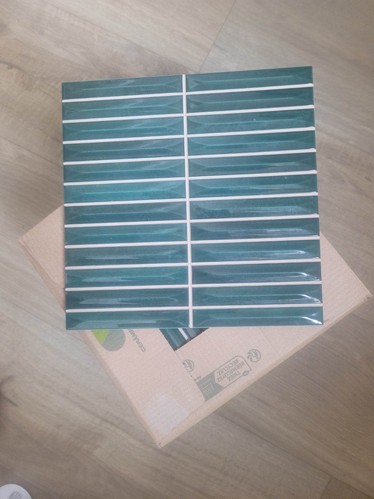 Wandtegel KitKat Nobi Arrow Groen 20x20 cm (26 stuks), Ophalen, Nieuw, 20 tot 40 cm, Minder dan 5 m²