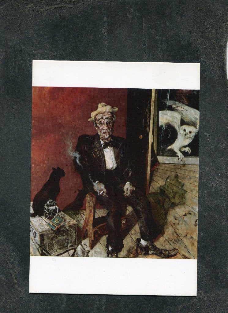 Ansicht Maggi Hambling - Max sitzend, Verzenden, 1980 tot heden, Ongelopen