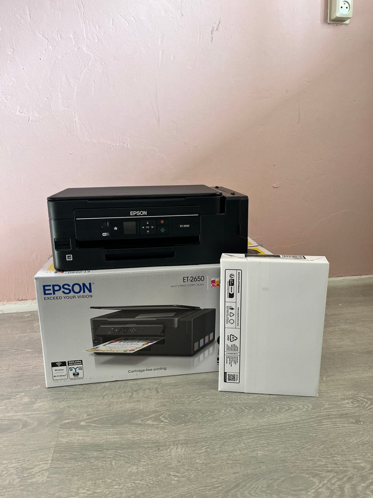 Epson EcoTank ET-2600 all-in-one printer, Computers en Software, Printers, Ophalen, Gebruikt, Inkjetprinter, All-in-one