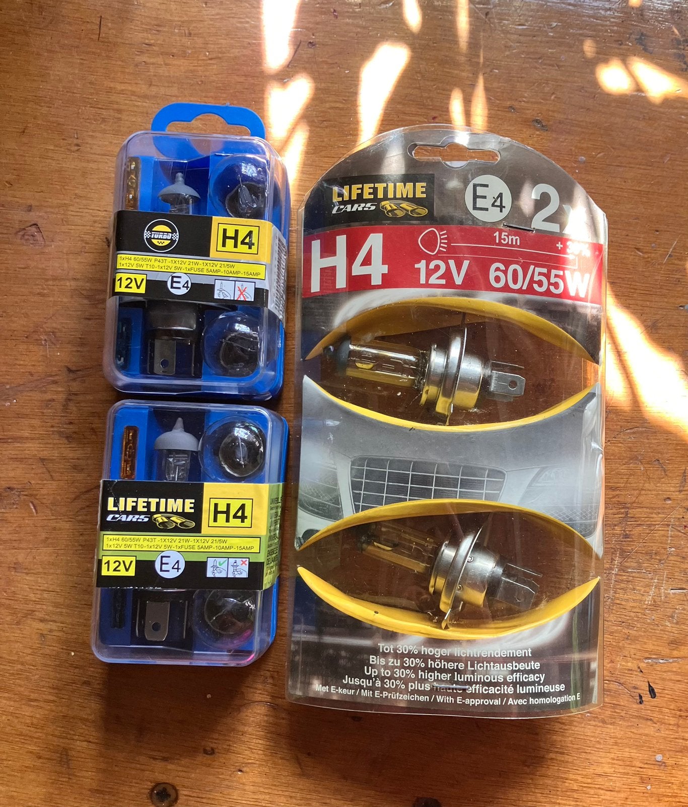 H4 autolampen, 60/55W 12V, Ophalen of Verzenden, Nieuw