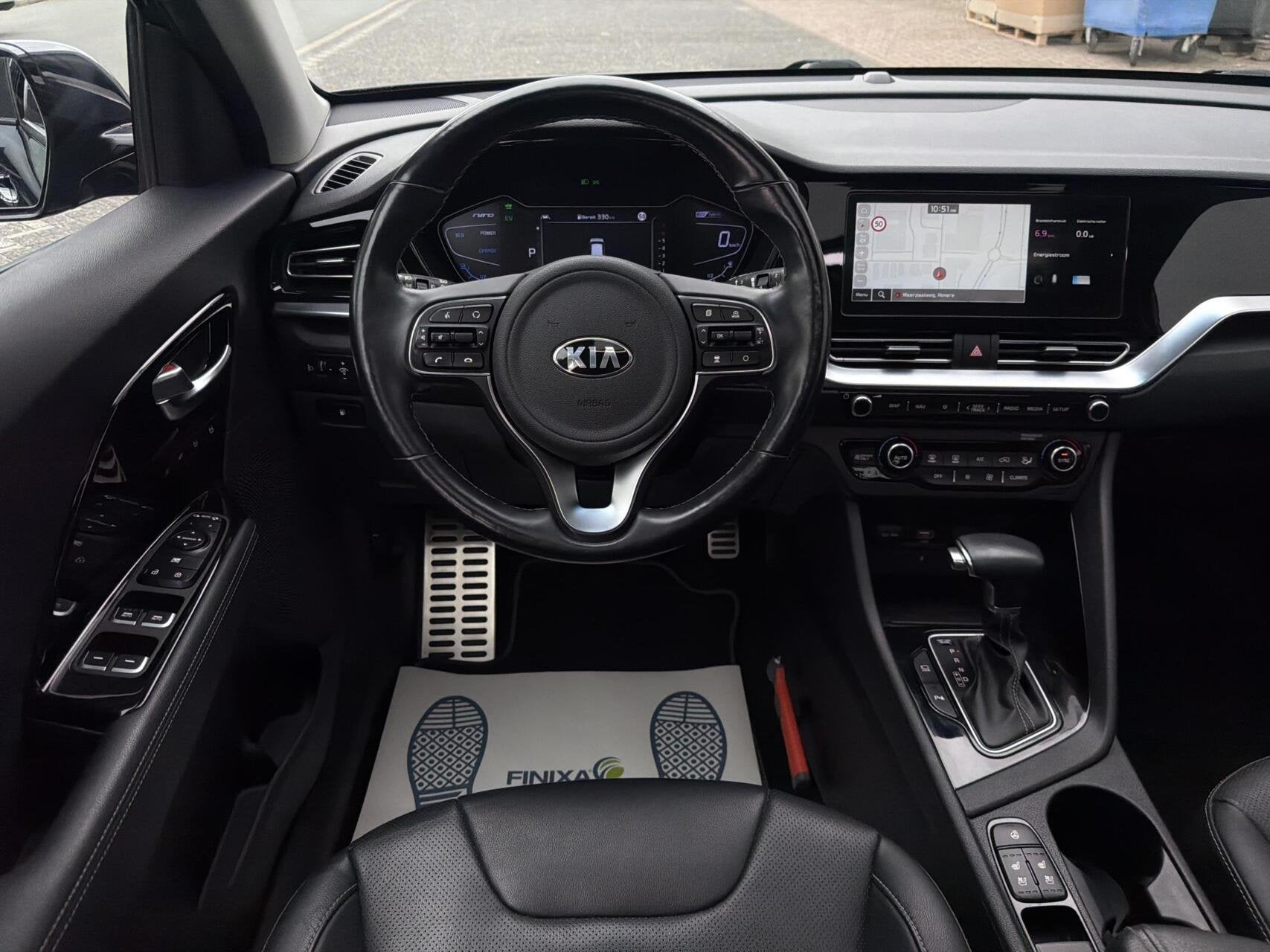 Kia Niro 1.6 GDi Hybrid ExecutiveLine - ACC/OPENDAK/LEER/NAP, Auto's, Gebruikt, Euro 6, Blauw, 1390 kg
