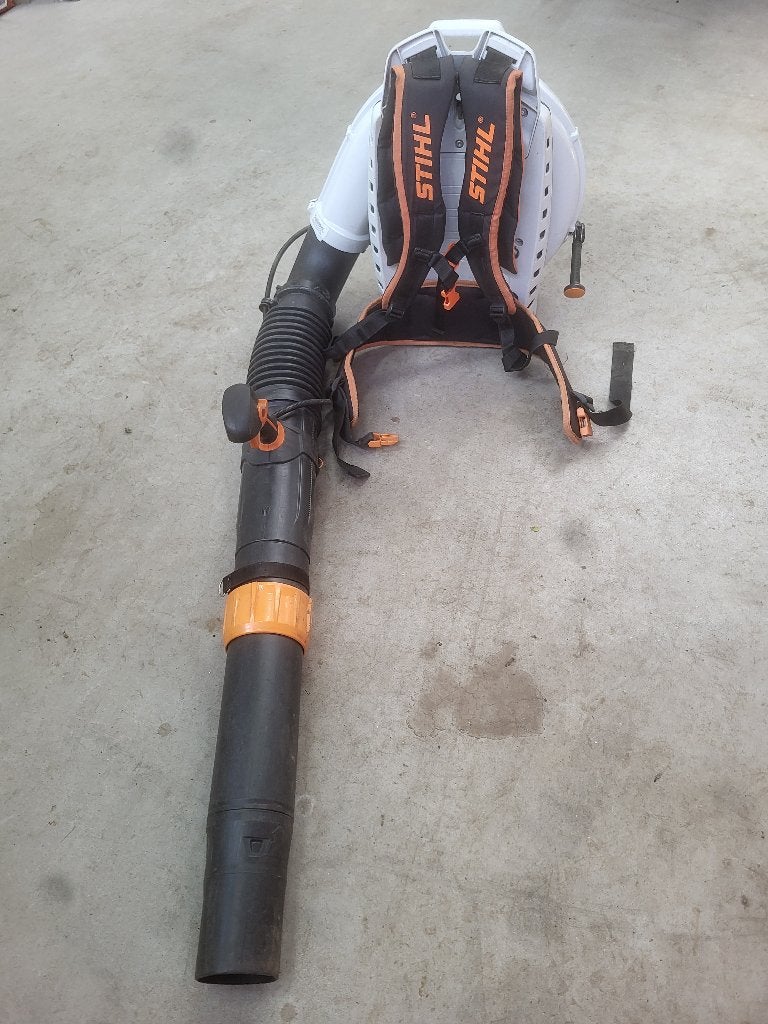Bladblazer STIHL BR 800 C, Ophalen, Zo goed als nieuw, Benzine, Stihl