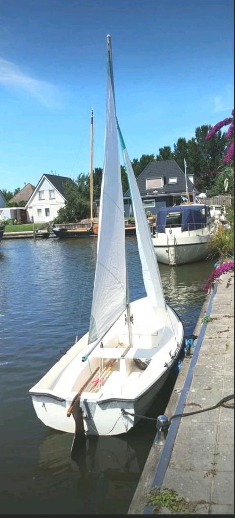 Zeilboot incl. roer, zwaard en peddels, Ophalen, Gebruikt, Minder dan 15 m², Overige typen