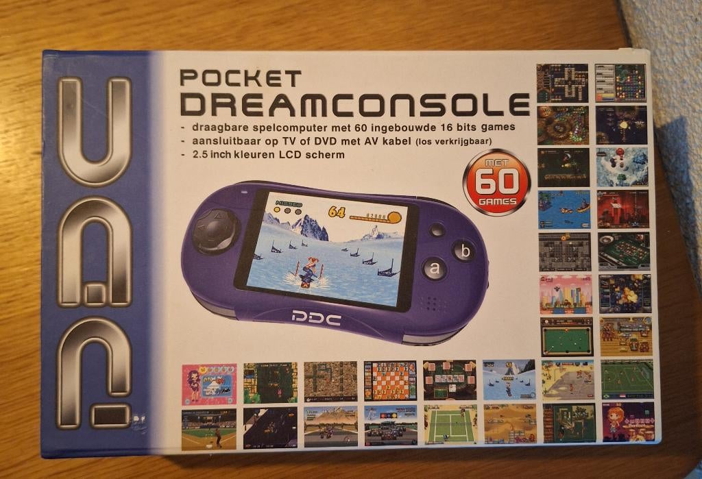Pocket Dream Console (PDC) – Retro, Spelcomputers en Games, Spelcomputers | Nintendo Game Boy, Gebruikt, Overige modellen, Met games