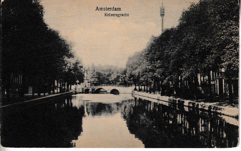 AMSTERDAM - KEIZERSGRACHT, Ophalen of Verzenden, 1920 tot 1940, Gelopen, Noord-Holland