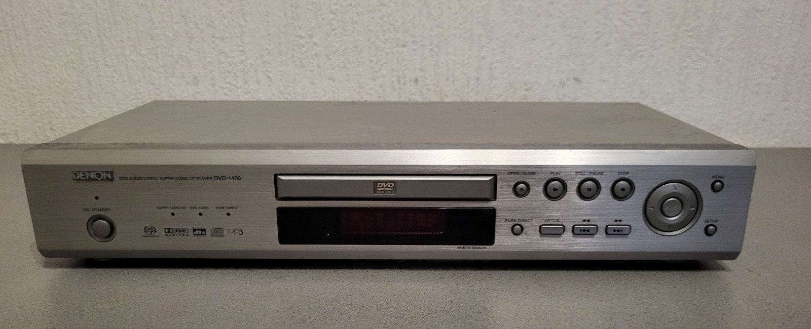 Denon DVD-1400 DVD Audio/Video/Super Audio CD Speler, Audio, Tv en Foto, Ophalen of Verzenden