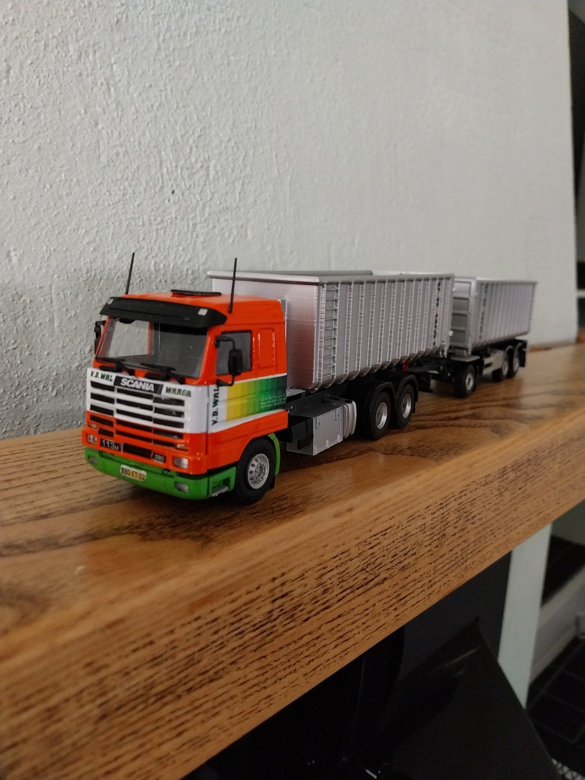 Van Der Wal Warga Scania Streamline Haakarm, Hobby en Vrije tijd, Modelauto's | 1:50, Ophalen of Verzenden, Nieuw, Bus of Vrachtwagen