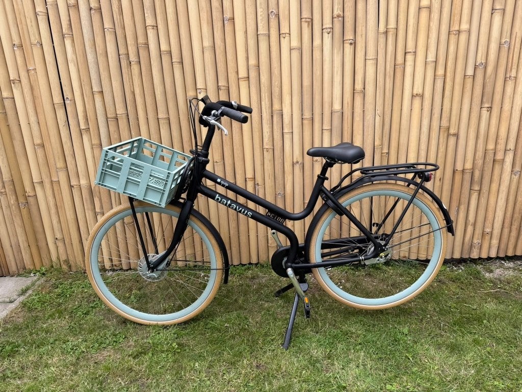 Batavus Quip transportfiets | Zeer nette staat | Incl. krat, Fietsen en Brommers, Ophalen, 47 tot 50 cm, Versnellingen, Batavus