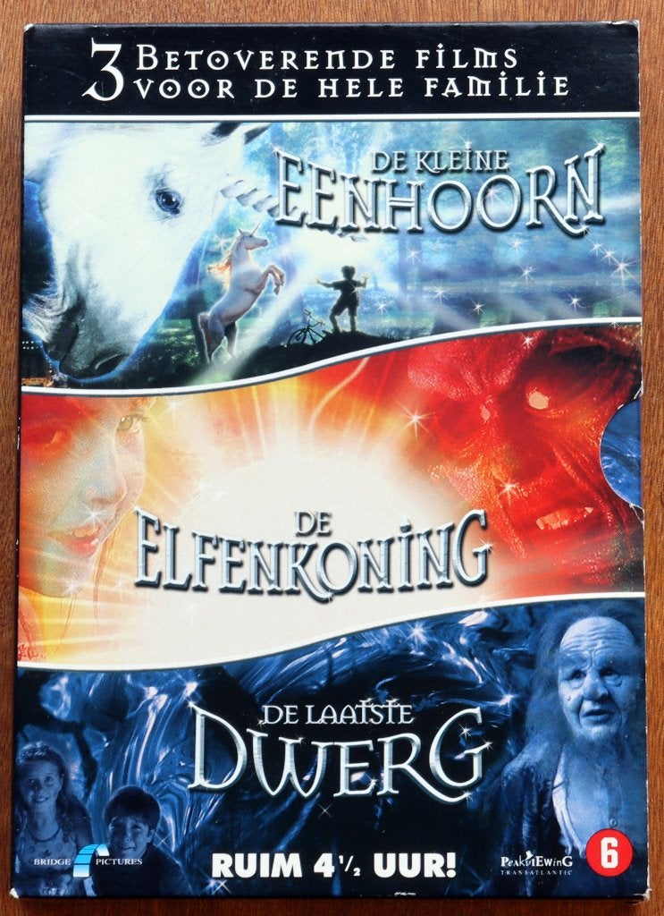 DVD 3 Betoverende films voor de hele familie, Alle leeftijden, Ophalen of Verzenden, Zo goed als nieuw