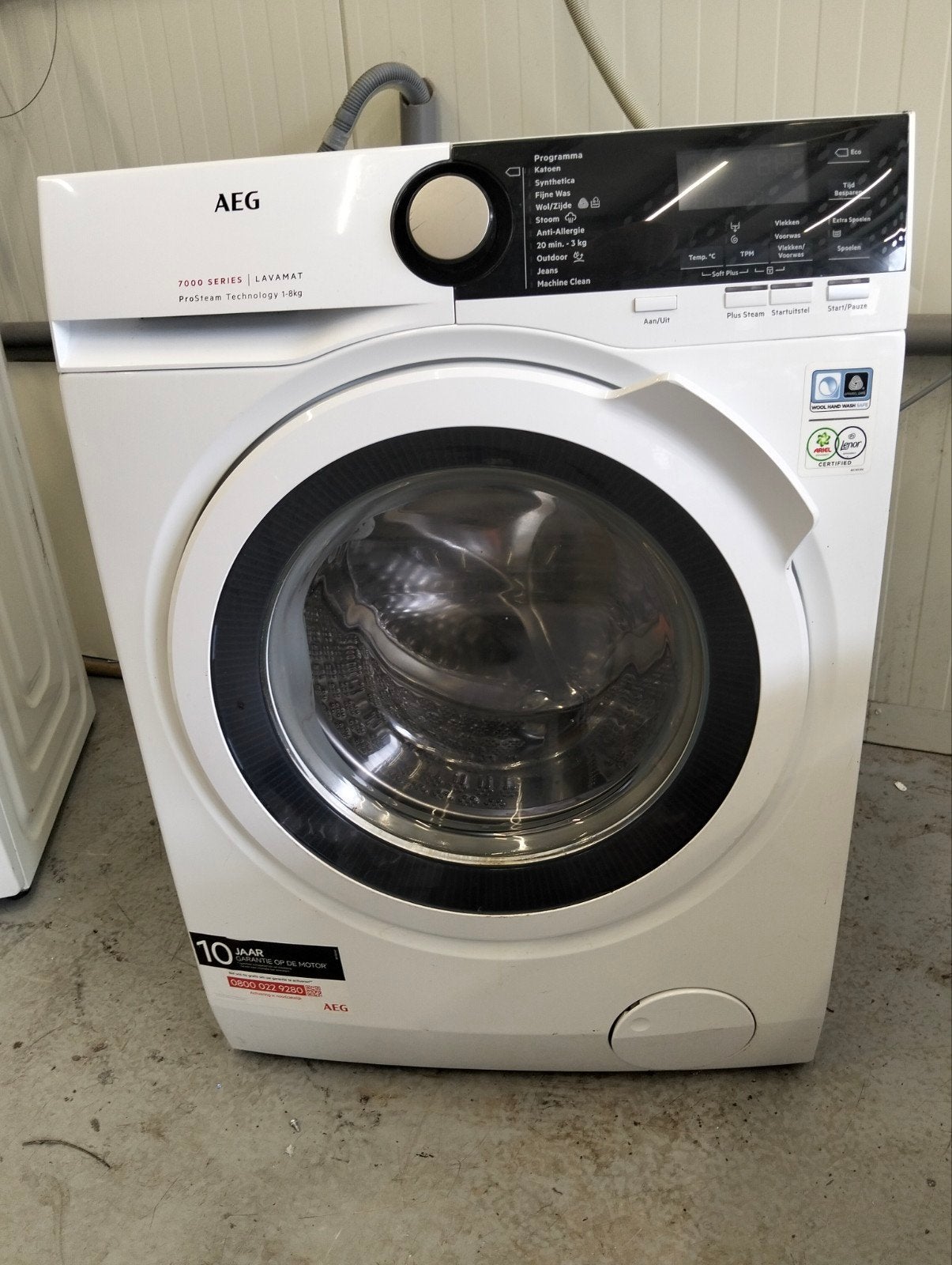 AEG 7000 SERIES LAVAMAT ProSteam 1-8kg Wasmachine, AEG, 6 tot 8 kg, Electrolux Home Products B.V., Vennootsweg 1, 2404 CG Alphen aan den Rijn, Nederland