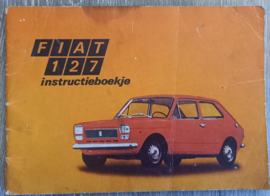 Handleiding Fiat 127, Ophalen of Verzenden