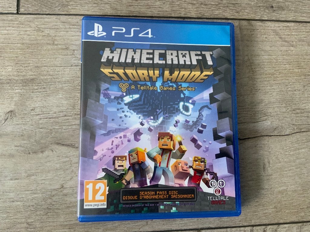 Playstation 4 - Minecraft Story Mode PS4, Spelcomputers en Games, Avontuur en Actie, 1 speler, Ophalen of Verzenden, Zo goed als nieuw