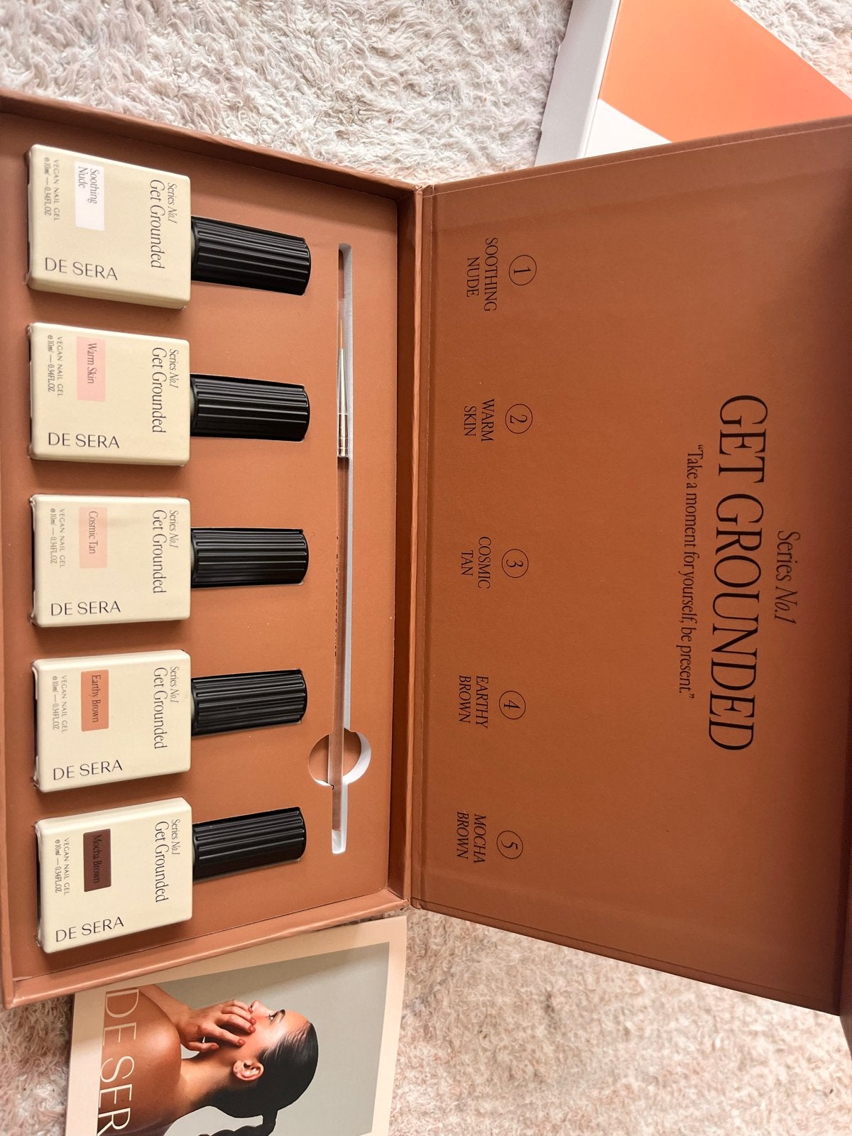 De Sera Get Grounded Vegan Gel Nagellak Set - Zo goed als ni, Ophalen of Verzenden, Zo goed als nieuw, Overige typen