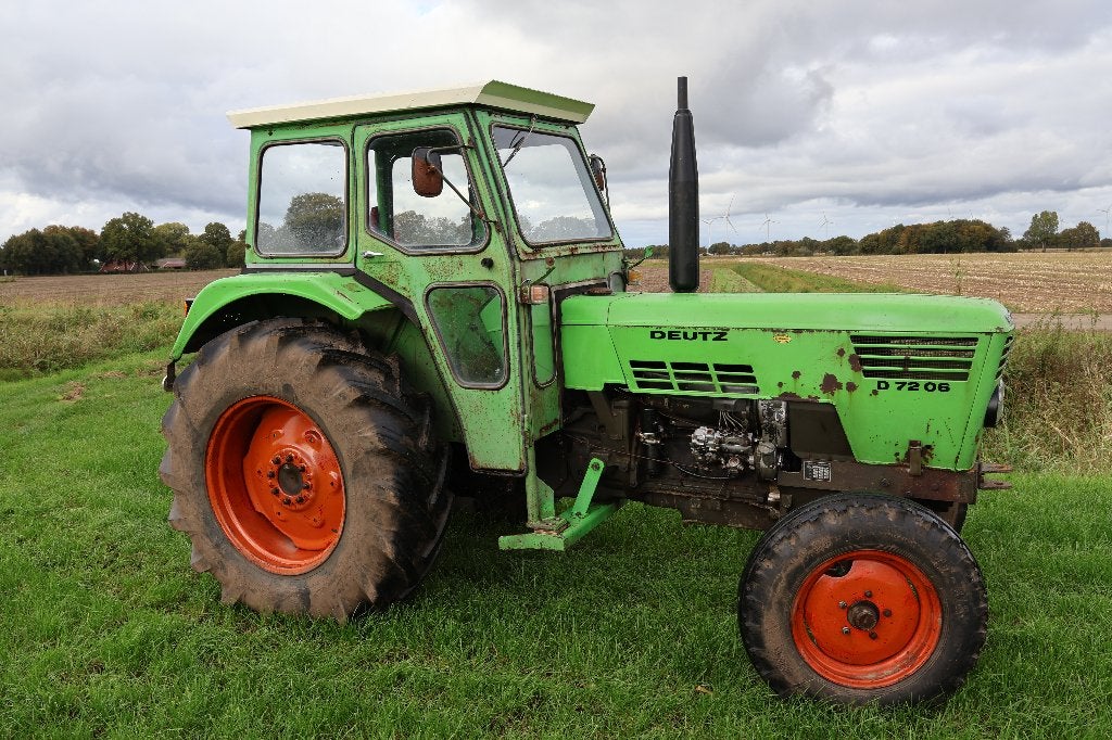 Deutz 7206 7345 uur (Orgineel), Ophalen, Deutz - Fahr, Oldtimer, Tot 80 Pk