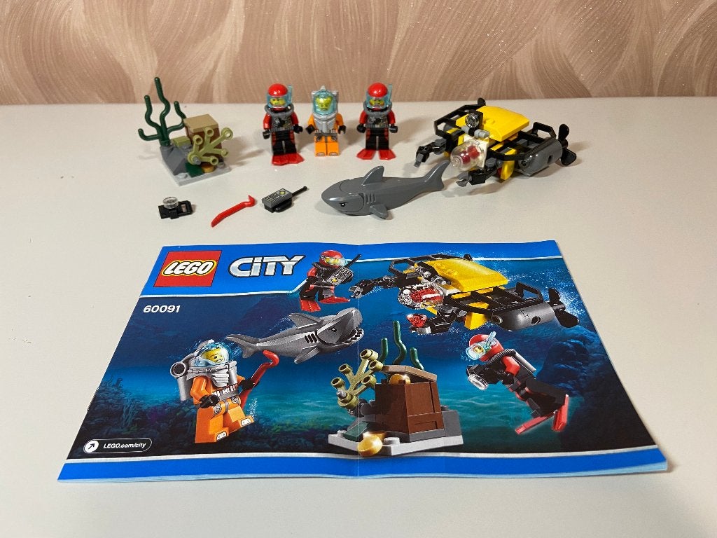 Lego - City - 60091 - Deep Sea Starter Set - compleet, Compleet, Lego, Ophalen of Verzenden, Complete set
