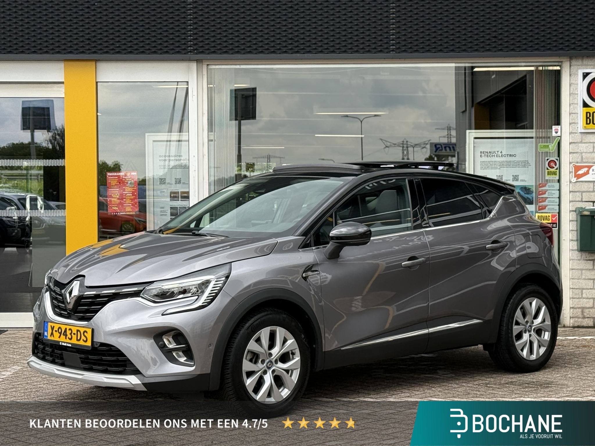 Renault Captur 1.6 E-Tech Plug-in Hybrid 160 Intens | Panora, Auto's, Renault, Stof, Gebruikt, 4 cilinders, Bedrijf
