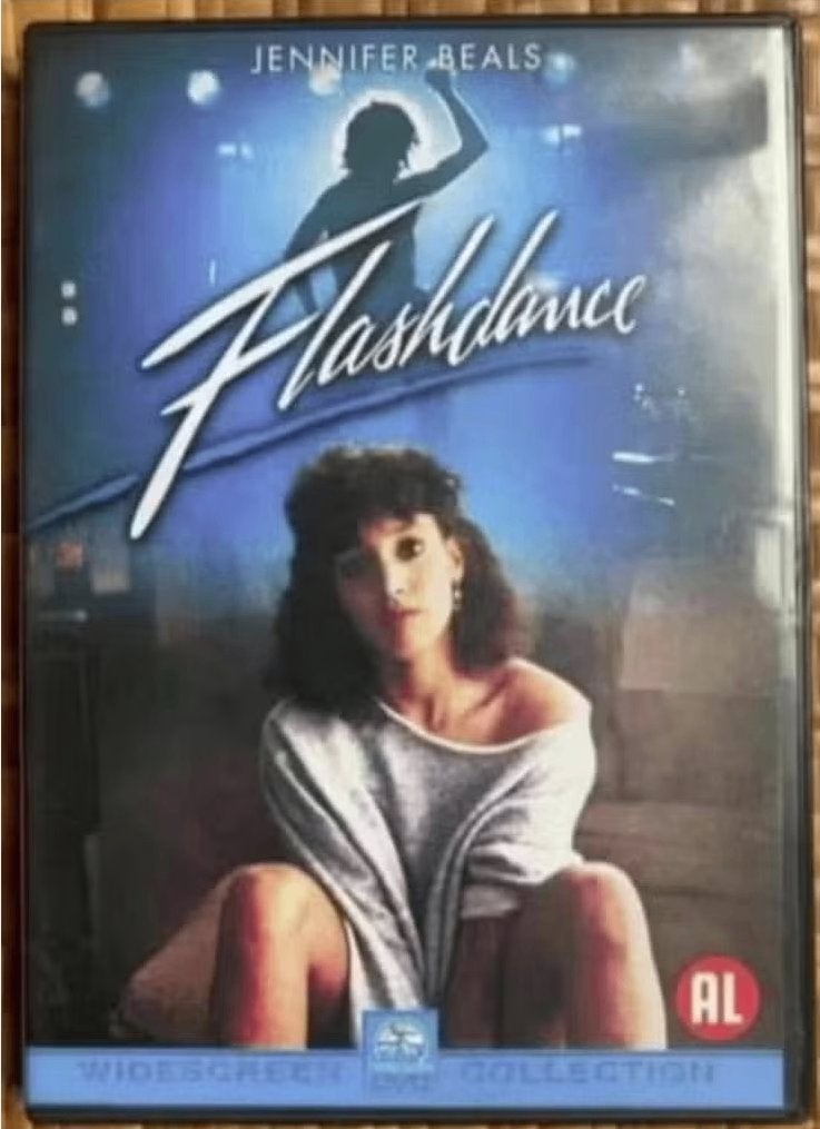 DVD Flashdance met Jennifer Beals; muziekfilm, muziek film, Alle leeftijden, Ophalen of Verzenden, Zo goed als nieuw