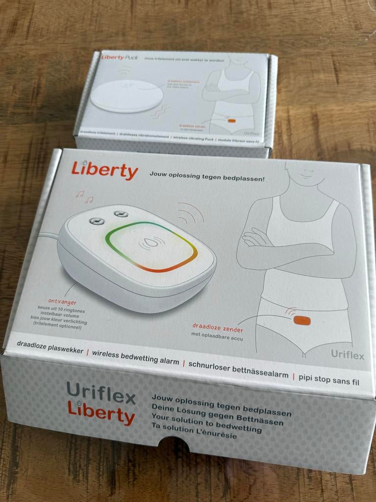 Uriflex Liberty draadloze plaswekker - Oplossing bedplassen, Ophalen, Zo goed als nieuw