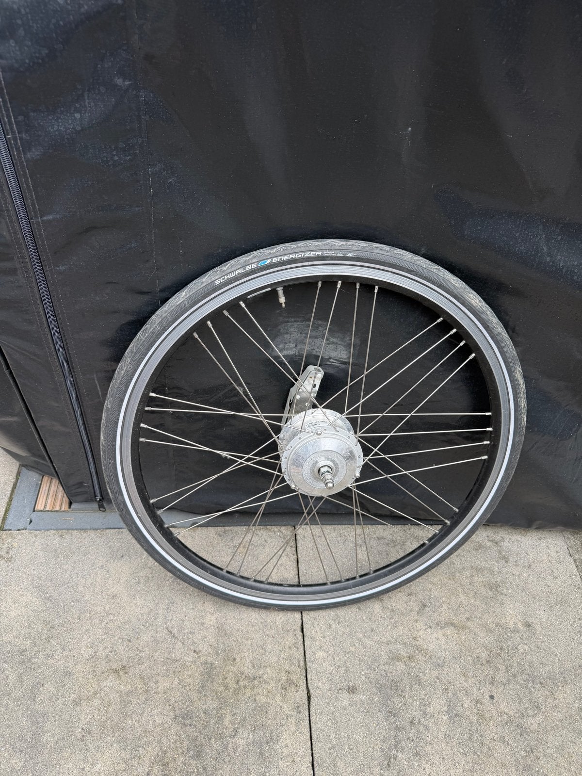 Voorwiel 28 inch met motor Sparta Emotion C3, Ophalen of Verzenden, Zo goed als nieuw, Elektrische fiets, Wiel
