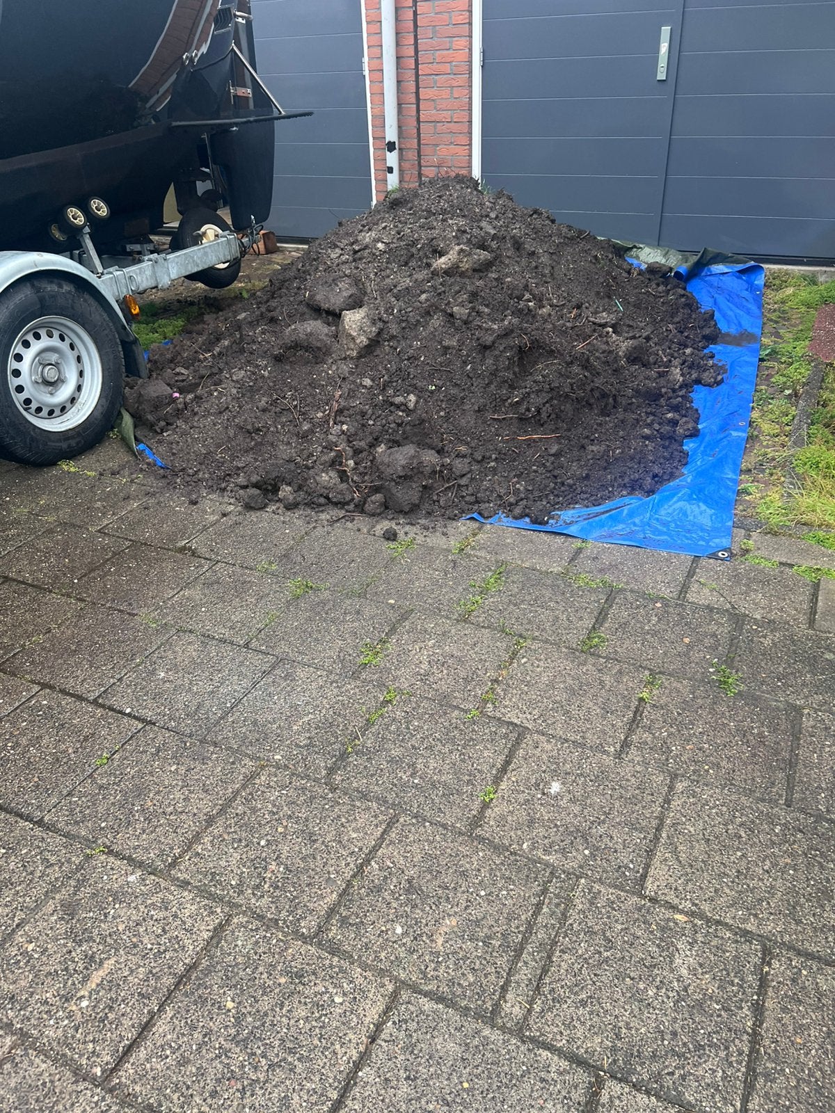 GRATIS tuin grond/aarde. 2 kuub, Tuin en Terras, Aarde en Mest, Ophalen, Tuinaarde
