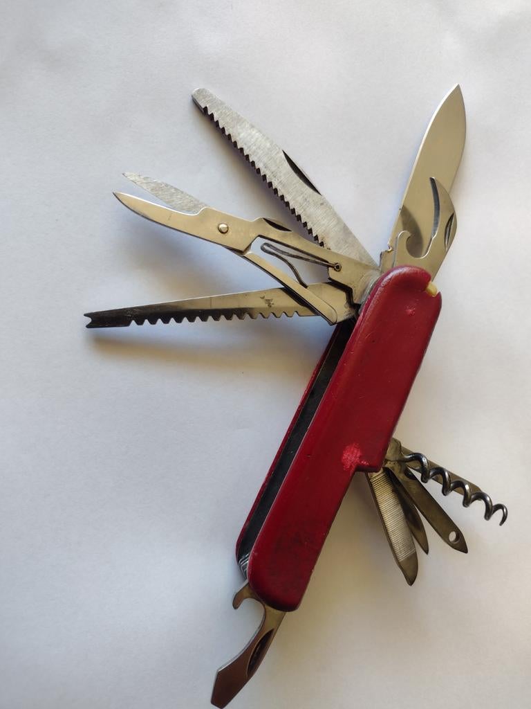 Zakmes multitool, Ophalen of Verzenden, Zilver, Overige materialen