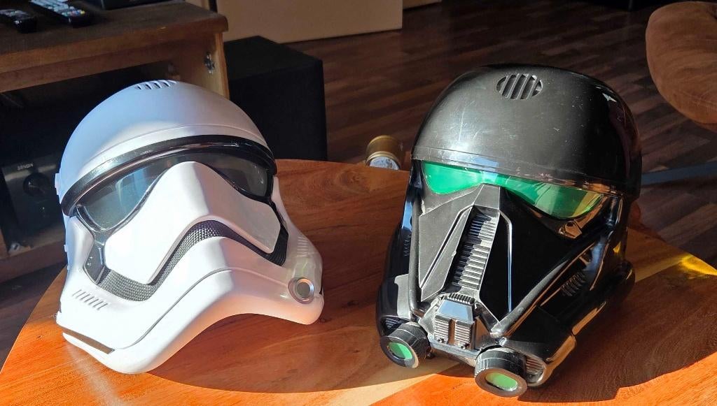 STARWARS Rogue one: 2 maskers met voice changer, Ophalen of Verzenden, Gebruikt, Gebruiksvoorwerp