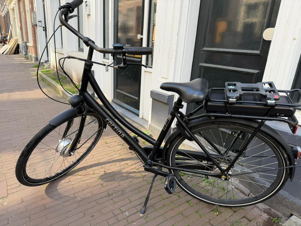 Cortina e-U1 Elektrische Fiets Black Matt, Fietsen en Brommers, Elektrische fietsen, Ophalen, Gebruikt, Cortina
