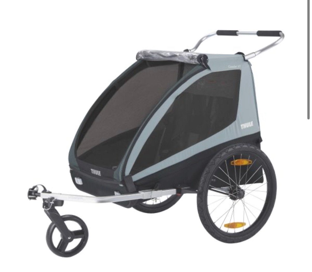 Thule Coaster XT Fietskar - Nieuw in doos - Black & Blue, Opvouwbaar, Nieuw, Ophalen of Verzenden, Kinderkar