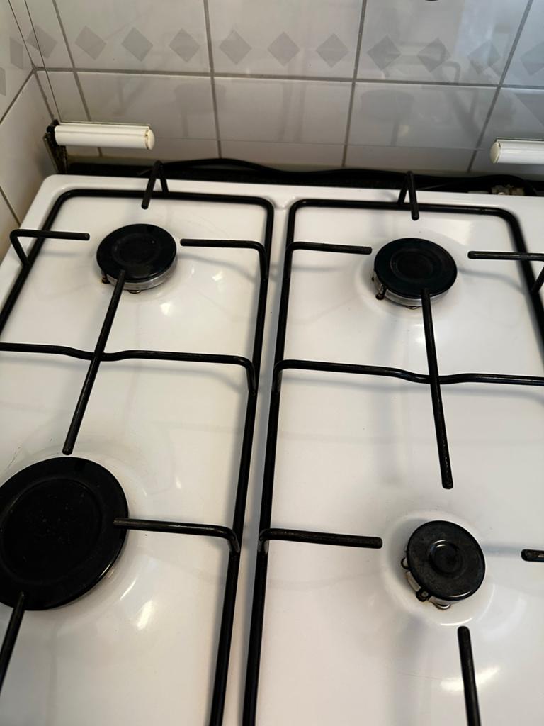 Bosch Vrijstaand Gasfornuis met 4 Kookzones, Witgoed en Apparatuur, Ophalen of Verzenden, Zo goed als nieuw