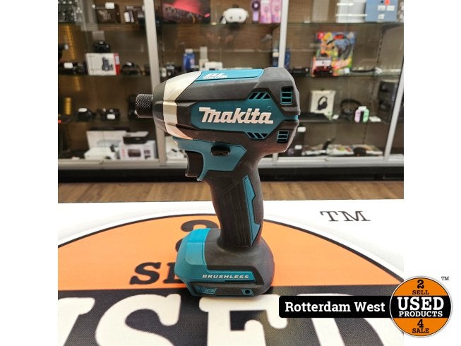 Makita DTD153 - Absolute Nieuwstaat, Makita, Zo goed als nieuw, Support@makita.com, Makita Corporation, 3-11-8, Sumiyoshi-cho, 
Anjo, Aichi 446-8502
Japan