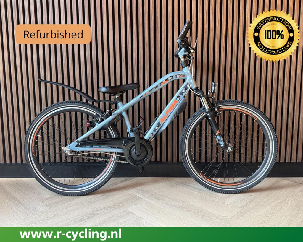 Alpina Trial 24 inch 38 cm frame, Contact@r-cycling.nl, V-brakes, Aluminium, Ophalen of Verzenden