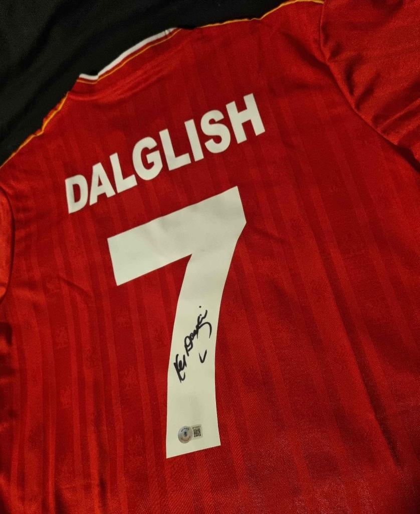 Gesigneerd Kenny Dalglish Liverpool FA CUP Finale BECKETT, Verzamelen, Sportartikelen en Voetbal, Ophalen of Verzenden, Zo goed als nieuw