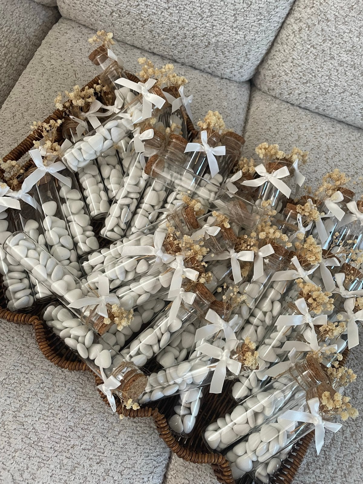 Gepersonaliseerde bedankjes voor bruiloft of feest, Ophalen of Verzenden, Nieuw, Feestartikel, Geboorte of Huwelijk